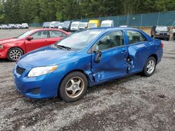 Salvage cars for sale at Graham, WA auction: 2010 Toyota Corolla Base