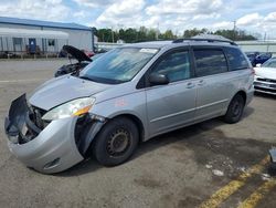 Salvage cars for sale at Pennsburg, PA auction: 2008 Toyota Sienna CE