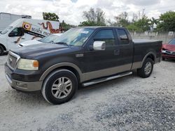 Salvage trucks for sale at Opa Locka, FL auction: 2005 Ford F150