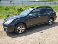 Salvage cars for sale from Copart Davison, MI: 2013 Subaru Outback 3.6R Limited