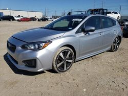 Salvage cars for sale from Copart Haslet, TX: 2019 Subaru Impreza Sport