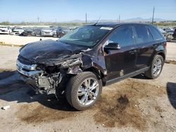 Salvage cars for sale at Tucson, AZ auction: 2013 Ford Edge SEL