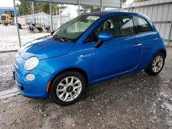 Salvage cars for sale at Prairie Grove, AR auction: 2016 Fiat 500 Easy