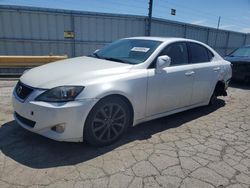 Salvage cars for sale at Dyer, IN auction: 2007 Lexus IS 250