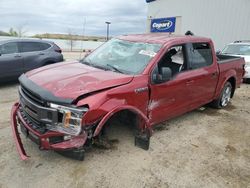 Salvage cars for sale at Mcfarland, WI auction: 2018 Ford F150 Supercrew