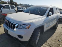 Salvage cars for sale from Copart Martinez, CA: 2012 Jeep Grand Cherokee Laredo