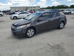 2017 KIA Forte LX en venta en Wilmer, TX