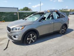 Salvage cars for sale at Orlando, FL auction: 2017 KIA Sorento EX