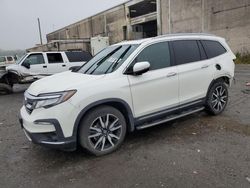Salvage cars for sale from Copart Fredericksburg, VA: 2019 Honda Pilot Touring