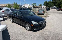 Salvage cars for sale at Kansas City, KS auction: 2013 Mercedes-Benz C 300 4matic