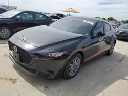 Salvage cars for sale at Grand Prairie, TX auction: 2022 Mazda 3