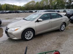 Salvage cars for sale at North Billerica, MA auction: 2017 Toyota Camry LE