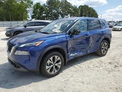 Salvage cars for sale at Loganville, GA auction: 2021 Nissan Rogue SV