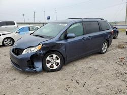 Salvage cars for sale at Lawrenceburg, KY auction: 2017 Toyota Sienna LE