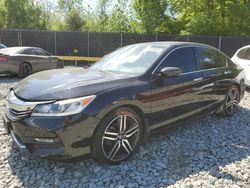 Salvage cars for sale at Waldorf, MD auction: 2017 Honda Accord Sport Special Edition