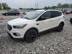 Salvage cars for sale at Barberton, OH auction: 2018 Ford Escape SEL