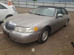 Salvage cars for sale at Elgin, IL auction: 2001 Lincoln Town Car Executive