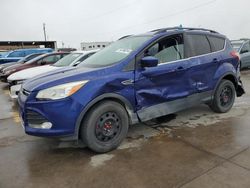 Salvage cars for sale at Grand Prairie, TX auction: 2013 Ford Escape SE