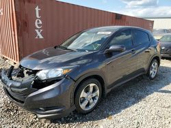Salvage cars for sale from Copart Hueytown, AL: 2016 Honda HR-V EX