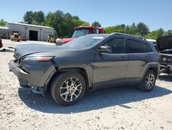 Salvage cars for sale at Mendon, MA auction: 2015 Jeep Cherokee Latitude