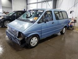 Salvage trucks for sale at Ham Lake, MN auction: 1992 Ford Aerostar