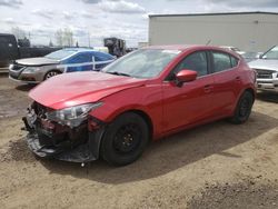 Salvage cars for sale at Rocky View County, AB auction: 2016 Mazda 3 Touring
