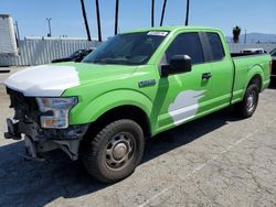 Salvage cars for sale from Copart Van Nuys, CA: 2017 Ford F150 Super Cab