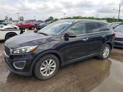 Salvage cars for sale at Indianapolis, IN auction: 2016 KIA Sorento LX