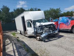 Salvage cars for sale from Copart West Palm Beach, FL: 2021 Ford Econoline E450 Super Duty Cutaway Van