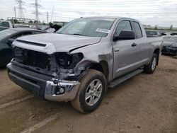 Salvage cars for sale from Copart Elgin, IL: 2014 Toyota Tundra Double Cab SR/SR5