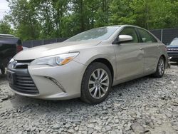 Salvage cars for sale from Copart Waldorf, MD: 2015 Toyota Camry LE