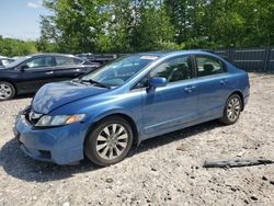 Salvage cars for sale at Candia, NH auction: 2010 Honda Civic EX