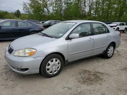 Toyota salvage cars for sale: 2006 Toyota Corolla CE