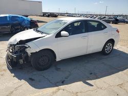 Toyota Corolla l salvage cars for sale: 2017 Toyota Corolla L