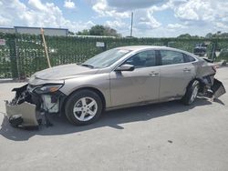 Salvage vehicles for parts for sale at auction: 2022 Chevrolet Malibu LT
