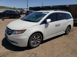 Salvage cars for sale from Copart Colorado Springs, CO: 2016 Honda Odyssey Touring