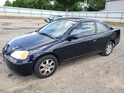 Salvage cars for sale at Chatham, VA auction: 2003 Honda Civic EX