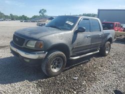 Salvage trucks for sale at Hueytown, AL auction: 2003 Ford F150 Supercrew