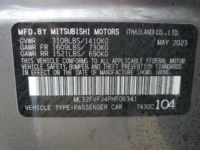 2023 Mitsubishi Mirage G4 SE