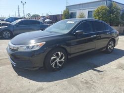 Salvage cars for sale at Wilmington, CA auction: 2017 Honda Accord LX
