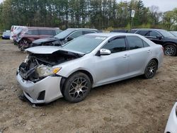 Salvage cars for sale at North Billerica, MA auction: 2012 Toyota Camry Base