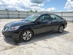 Salvage cars for sale at Walton, KY auction: 2015 Honda Accord LX