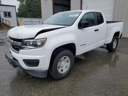 Salvage cars for sale from Copart Arlington, WA: 2018 Chevrolet Colorado