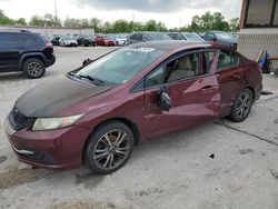 Salvage cars for sale at Fort Wayne, IN auction: 2013 Honda Civic LX