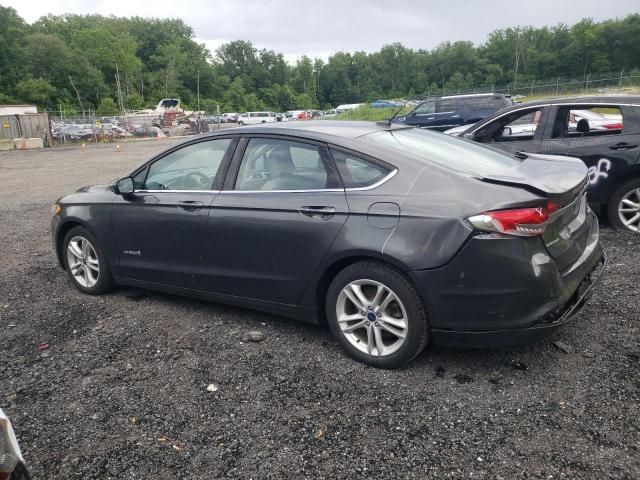 2018 Ford Fusion S Hybrid