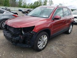 Salvage cars for sale at Leroy, NY auction: 2011 Volkswagen Tiguan S