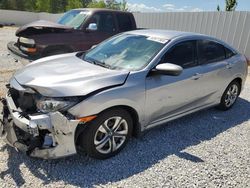 Salvage cars for sale from Copart Fairburn, GA: 2018 Honda Civic LX