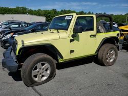 Salvage cars for sale at Exeter, RI auction: 2013 Jeep Wrangler Sport