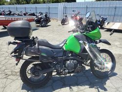 Salvage motorcycles for sale at Vallejo, CA auction: 2015 Kawasaki KL650 E