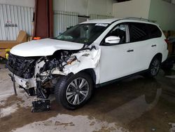 Nissan salvage cars for sale: 2017 Nissan Pathfinder S